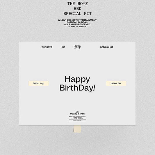 THE BOYZ HBD JACOB SPECIAL KIT